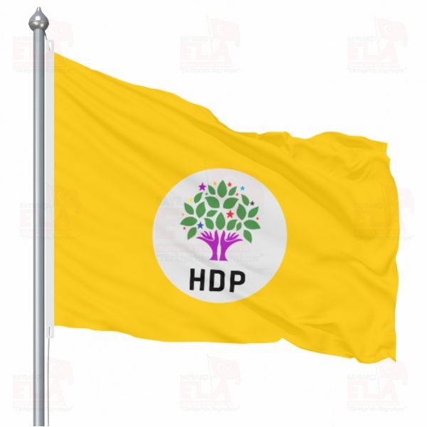 Sar� Hdp Halklar�n Demokratik Partisi Bayraklar�