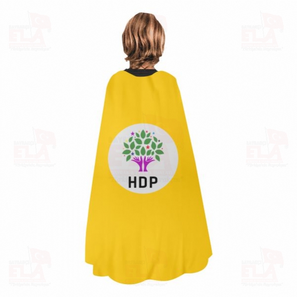 Sar� Hdp Halklar�n Demokratik Partisi Pelerin Dijital Bask� Pelerin