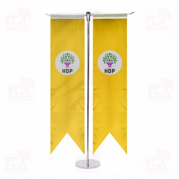 Sar� Hdp Halklar�n Demokratik Partisi T �zel Masa Bayra��