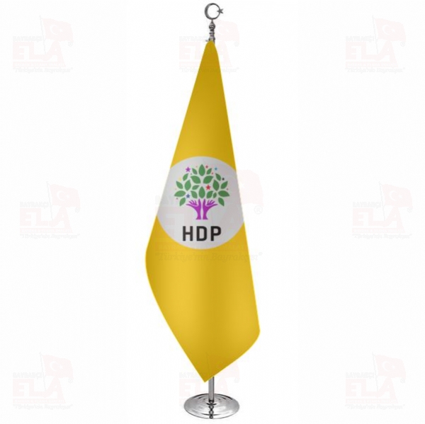 Sar� Hdp Halklar�n Demokratik Partisi Telal� Makam Bayra��
