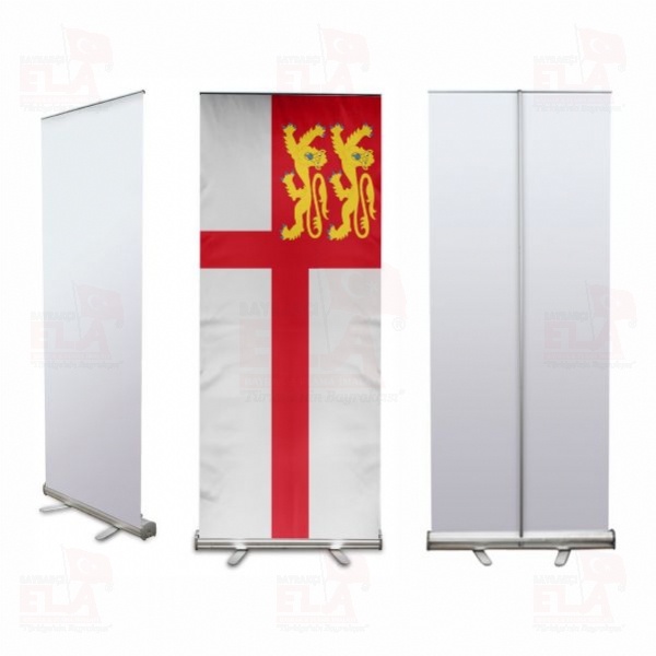 Sark Banner Roll Up