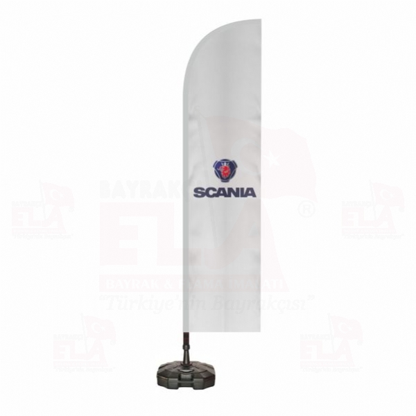 Scania Plaj Bayra�� ve Yelken Bayra��