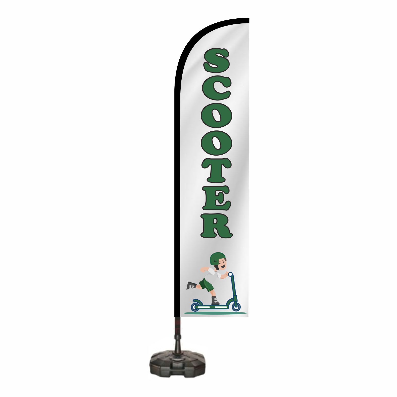 Scooter �zel Tasar�m Bayrak Scooter �ste�e �zel Bayraklar