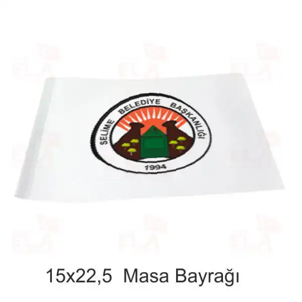 Selime Belediyesi Masa Bayrağı