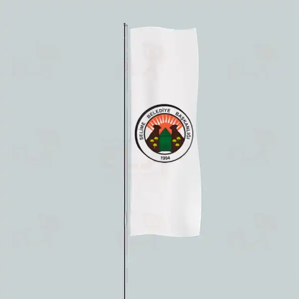 Selime Belediyesi Yatay Çekilen Flamalar ve Bayraklar