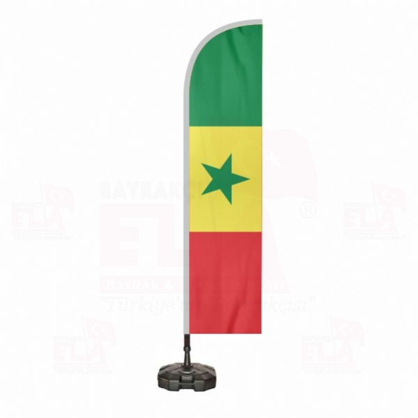 Senegal Plaj Bayra ve Yelken Bayra