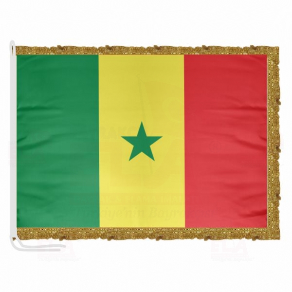 Senegal Saten Makam Flaması