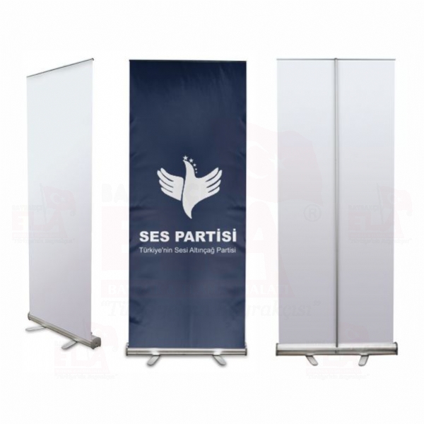 Ses Partisi Banner Roll Up