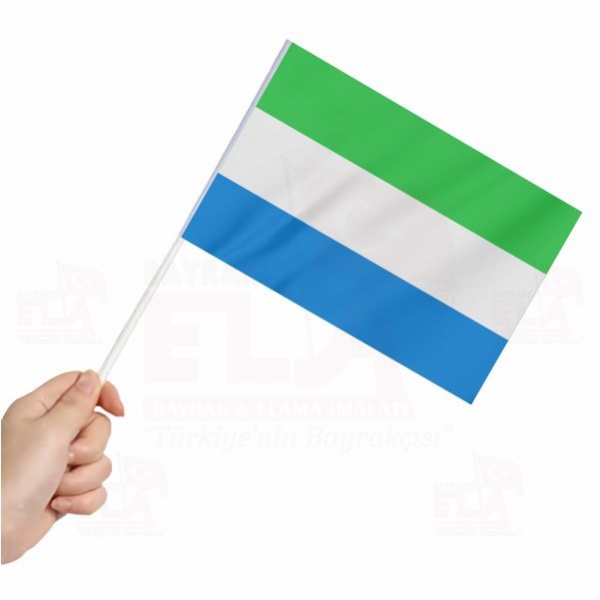 Sierra Leone Sopal Bayrak ve Flamalar