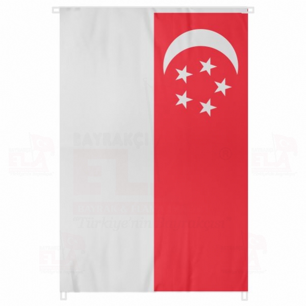 Singapur Bina Boyu Bayraklar
