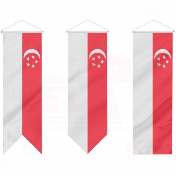 Singapur Kırlangıç Flamalar Bayraklar