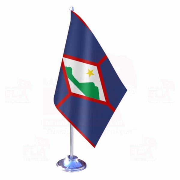 Sint Eustatius Tekli Masa Bayrağı
