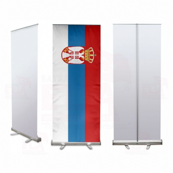 Sırbistan Banner Roll Up