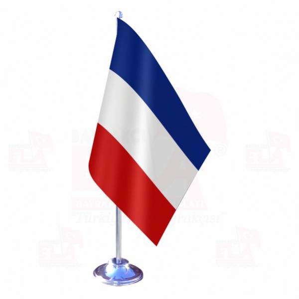 Sırbistan Karadağ Tekli Masa Bayrağı