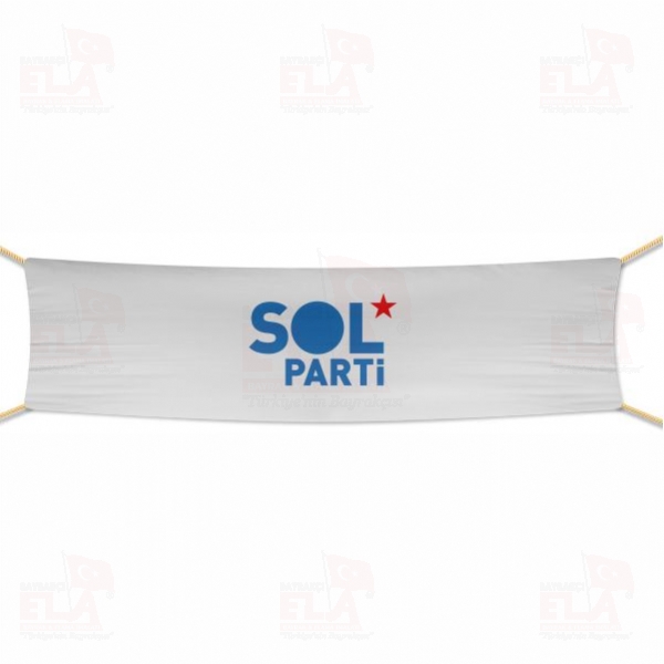 Sol Parti Afi� ve Pankartlar