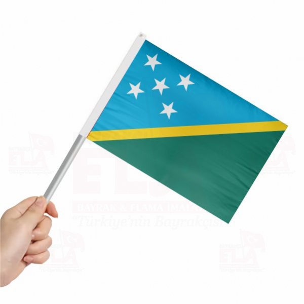 Solomon Adaları Sopalı Bayrak ve Flamalar