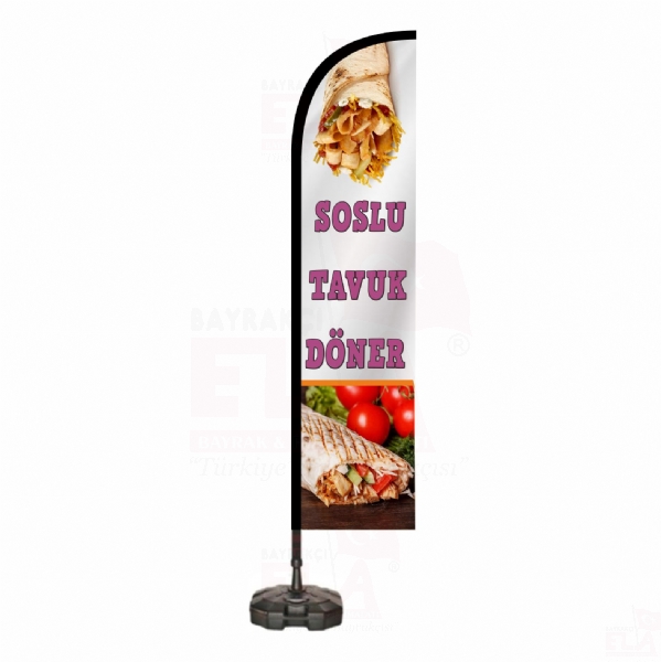 Soslu Tavuk D�ner Oltal� bayraklar