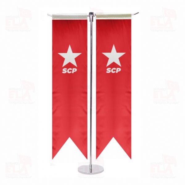 Sosyalist Cumhuriyet Partisi T �zel Masa Bayra��