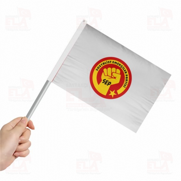 Sosyalist Emek�iler Partisi Sopal� Bayrak ve Flamalar