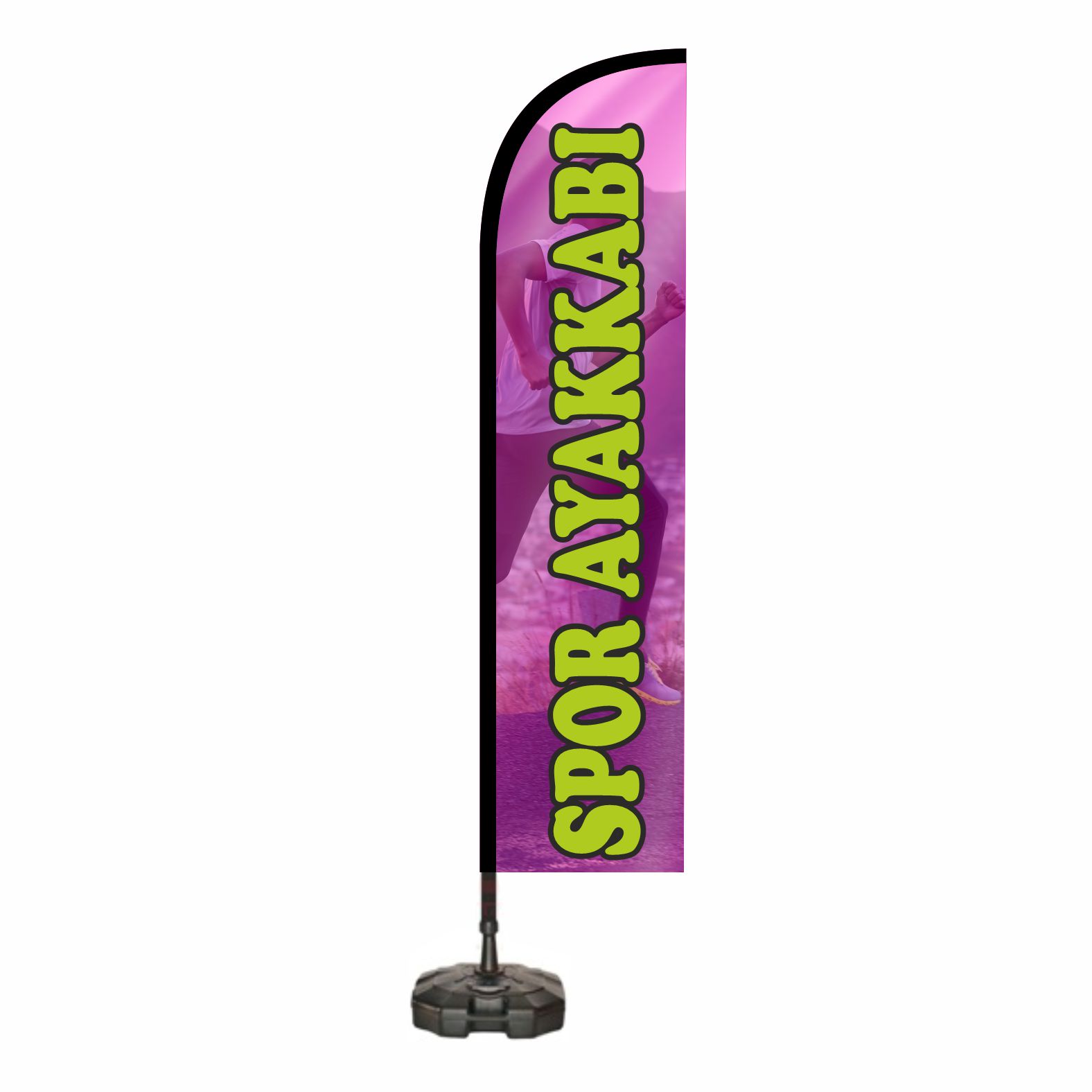 Spor Ayakkab� Dubal� Bayraklar