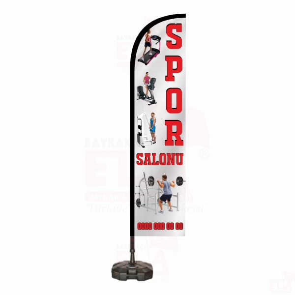 Spor Salonu Dubal� Bayraklar
