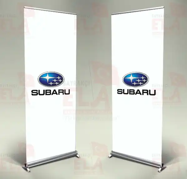 Subaru Banner Roll Up