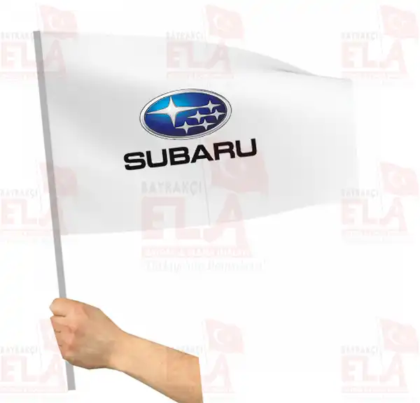 Subaru Sopal Bayrak ve Flamalar