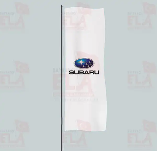 Subaru Yatay ekilen Flamalar ve Bayraklar