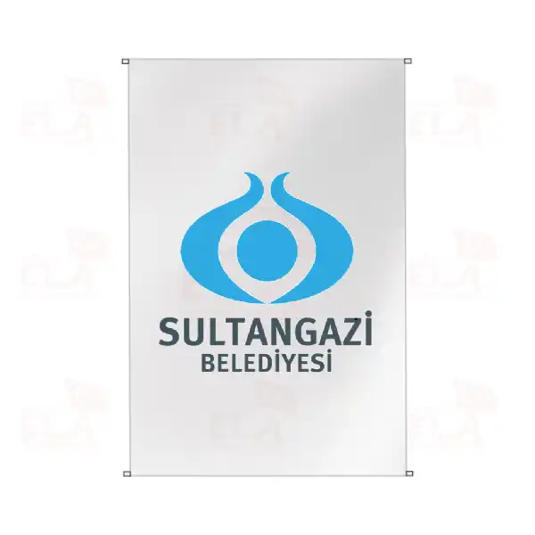 Sultangazi Belediyesi Bina Boyu Bayraklar