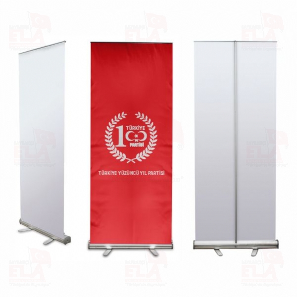 TYP T�rkiye Y�z�nc� Y�l Partisi Banner Roll Up