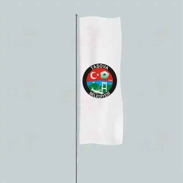 Taova Belediyesi Yatay ekilen Flamalar ve Bayraklar