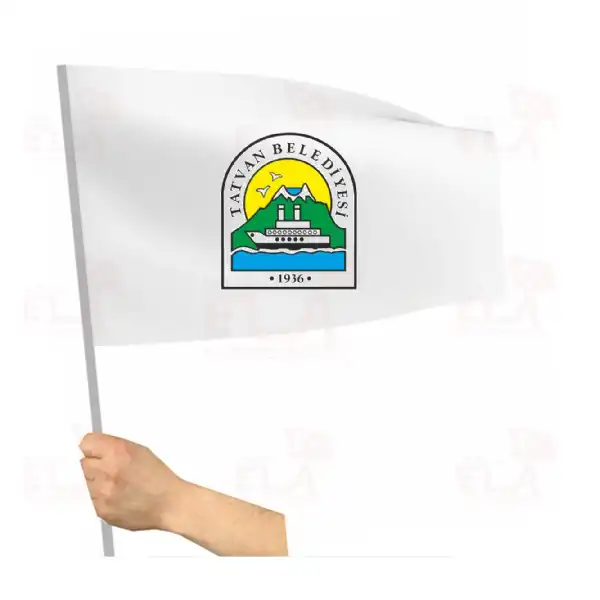 Tatvan Belediyesi Sopalı Bayrak ve Flamalar