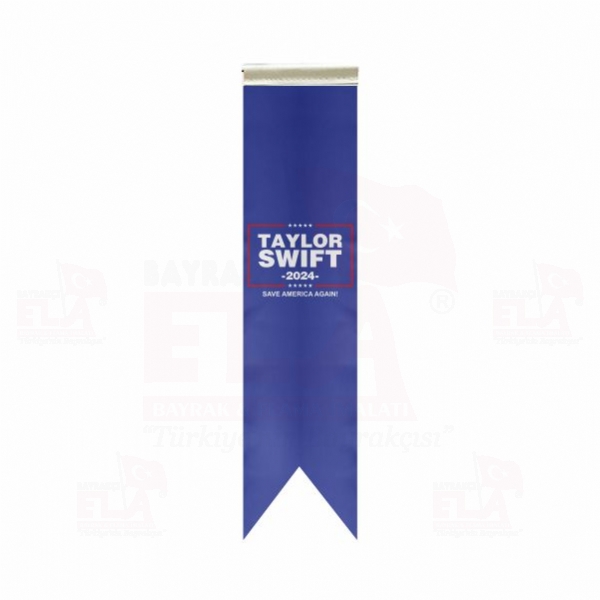 Taylor Sw�ft 2024 Save Amer�ca Aga�n �zel Logolu Masa Bayra��
