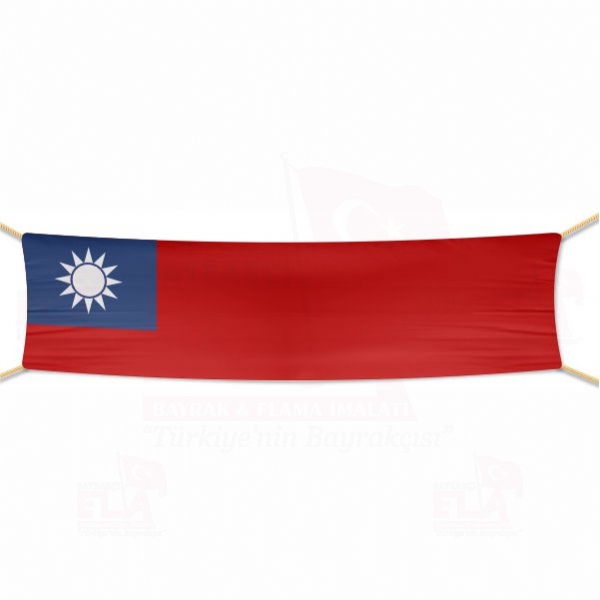 Tayvan Afi ve Pankartlar