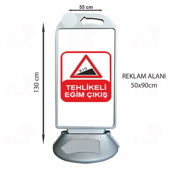 Tehlikeli E�im ��k�� Kald�r�m Park B�y�k Boy Reklam Dubas�