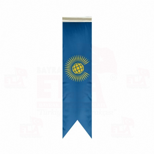The Commonwealth Özel Logolu Masa Bayrağı