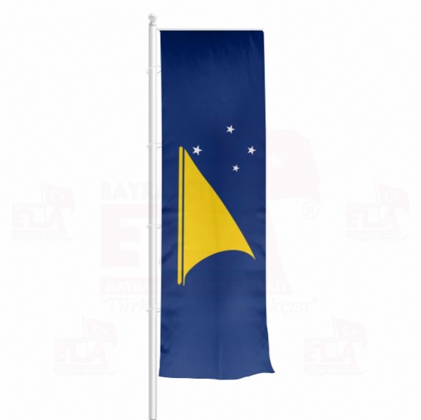 Tokelau Yatay �ekilen Flamalar ve Bayraklar