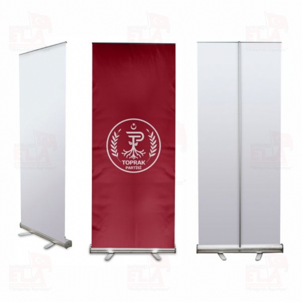 Toprak Partisi Banner Roll Up
