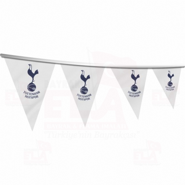 Tottenham Hotspur FC Üçgen Bayrak ve Flamalar