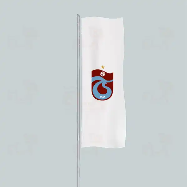 Trabzonspor Yatay ekilen Flamalar ve Bayraklar