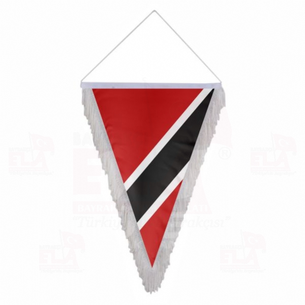 Trinidad ve Tobago Saçaklı Takdim Flamaları