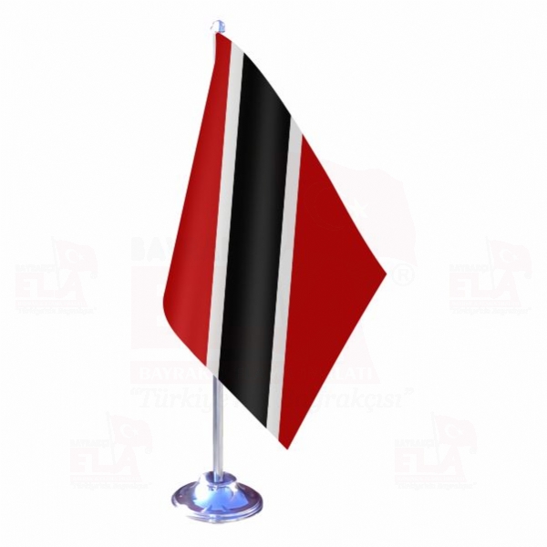 Trinidad ve Tobago Tekli Masa Bayrağı