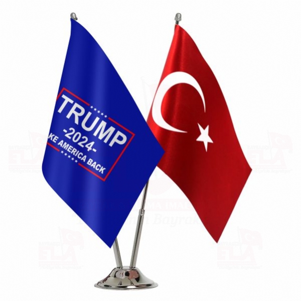Trump 2 li Masa Bayra��