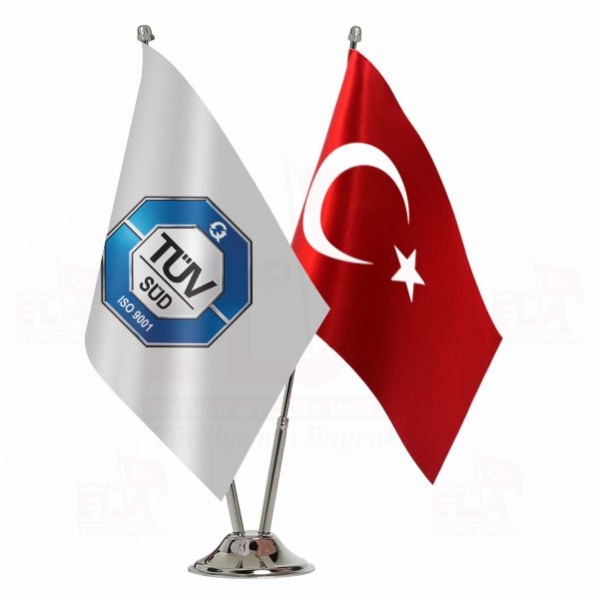 T�V S�D ISO 9001 2 li Masa Bayra��