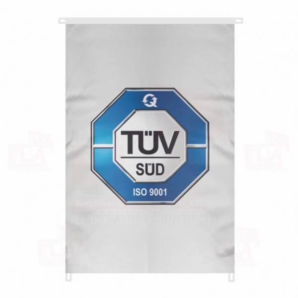 T�V S�D ISO 9001 Bina Boyu Bayraklar