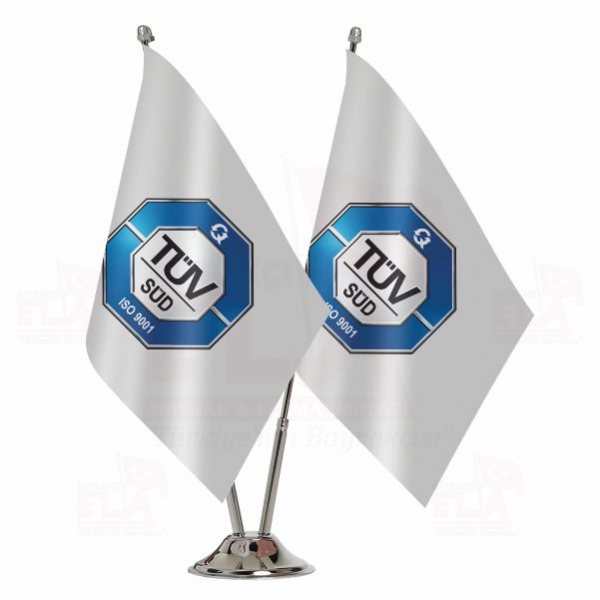 T�V S�D ISO 9001 �kili Masa Bayra��