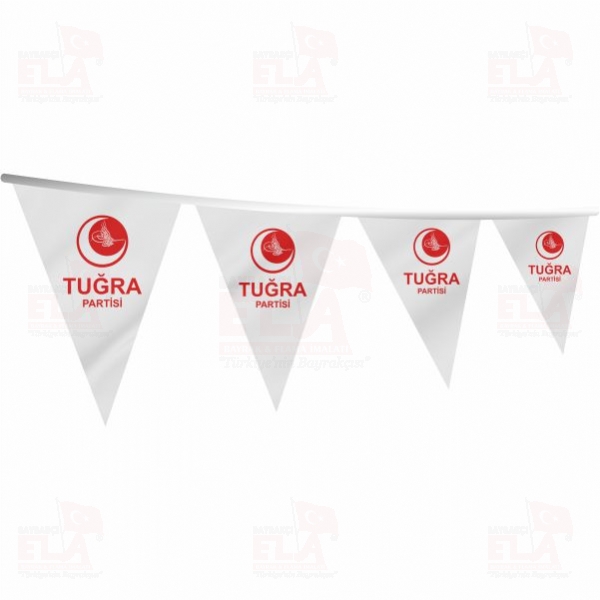 Tu�ra Partisi ��gen Bayrak ve Flamalar