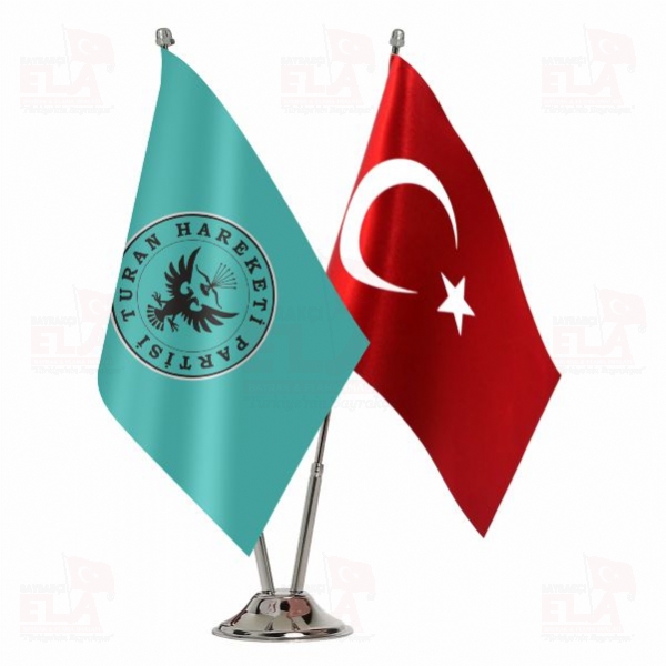 Turan Hareketi Partisi 2 li Masa Bayra��