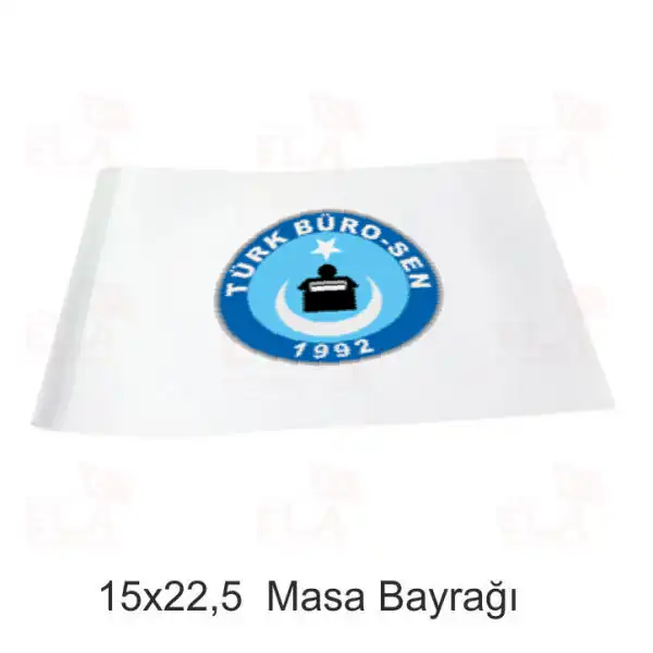Türk Büro Sen Masa Bayrağı