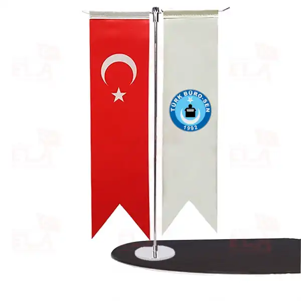 Türk Büro Sen T Masa Flaması